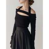 ブラック | ホルターネックオフショルTOP | EATME