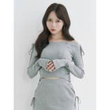 【SETUP】リボンオフショルダーTOP | EATME | 詳細画像19