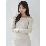 【SETUP】リボンオフショルダーTOP | EATME | 詳細画像21