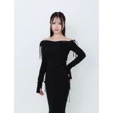 【SETUP】リボンオフショルダーTOP | EATME | 詳細画像33