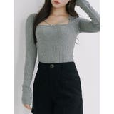 グレー | リングデコルテリブTOP | EATME