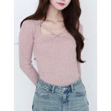 ピンク | リングデコルテリブTOP | EATME