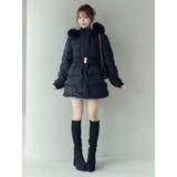 フェイクファーフードレディダウンコート | EATME | 詳細画像8