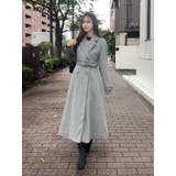 ダブルテーラードロングコート | EATME | 詳細画像31