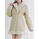 フェイクムートンレディコート | EATME | 詳細画像1