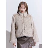 スタンドカラーフェイクファーブルゾン | EATME | 詳細画像37