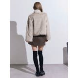 スタンドカラーフェイクファーブルゾン | EATME | 詳細画像42