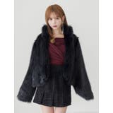 スタンドカラーフェイクファーブルゾン | EATME | 詳細画像43