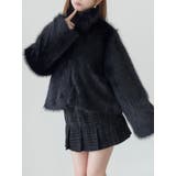 スタンドカラーフェイクファーブルゾン | EATME | 詳細画像45