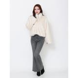 スタンドカラーフェイクファーブルゾン | EATME | 詳細画像50