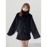 スタンドカラーフェイクファーブルゾン | EATME | 詳細画像9