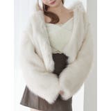 オフホワイト | スタンドカラーフェイクファーブルゾン | EATME