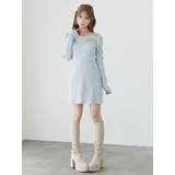 ベルテッドフェイクファーリブワンピース | EATME | 詳細画像18