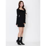 ベルテッドフェイクファーリブワンピース | EATME | 詳細画像20