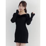 ベルテッドフェイクファーリブワンピース | EATME | 詳細画像27