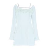 ベルテッドフェイクファーリブワンピース | EATME | 詳細画像40