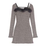 ベルテッドフェイクファーリブワンピース | EATME | 詳細画像41