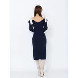 リボンショルダーロングニットワンピース | EATME | 詳細画像29 