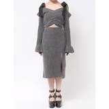 リボンショルダーロングニットワンピース | EATME | 詳細画像37 