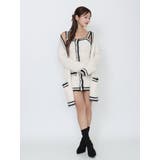 バイカラーアンサンブルニットワンピース | EATME | 詳細画像12