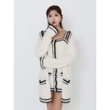 バイカラーアンサンブルニットワンピース | EATME | 詳細画像15