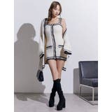 バイカラーアンサンブルニットワンピース | EATME | 詳細画像28