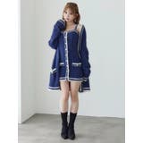 バイカラーアンサンブルニットワンピース | EATME | 詳細画像44