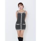 バイカラーアンサンブルニットワンピース | EATME | 詳細画像9