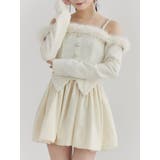 ビジューストラップミニワンピース | EATME | 詳細画像1