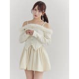 ビジューストラップミニワンピース | EATME | 詳細画像35