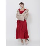 ショルダーリボンフレアワンピース | EATME | 詳細画像31