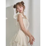 ショルダーリボンフレアワンピース | EATME | 詳細画像44