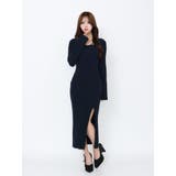 BACKリボンリブニットワンピース | EATME | 詳細画像17