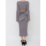 BACKリボンリブニットワンピース | EATME | 詳細画像50