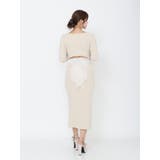 BACKリボンリブニットワンピース | EATME | 詳細画像9