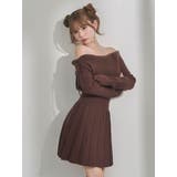 BACKレースアップワンショルニットワンピース | EATME | 詳細画像10