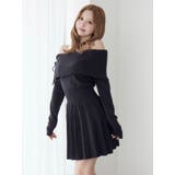 BACKレースアップワンショルニットワンピース | EATME | 詳細画像2