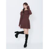 BACKレースアップワンショルニットワンピース | EATME | 詳細画像20