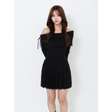 BACKレースアップワンショルニットワンピース | EATME | 詳細画像23