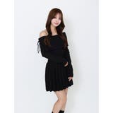 BACKレースアップワンショルニットワンピース | EATME | 詳細画像24