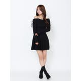 BACKレースアップワンショルニットワンピース | EATME | 詳細画像27