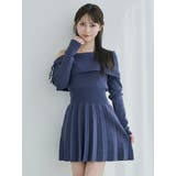 BACKレースアップワンショルニットワンピース | EATME | 詳細画像30