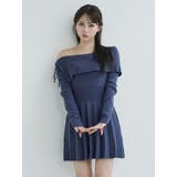 BACKレースアップワンショルニットワンピース | EATME | 詳細画像31