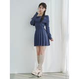 BACKレースアップワンショルニットワンピース | EATME | 詳細画像35