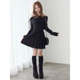 BACKレースアップワンショルニットワンピース | EATME | 詳細画像5