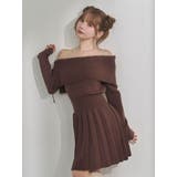 BACKレースアップワンショルニットワンピース | EATME | 詳細画像8