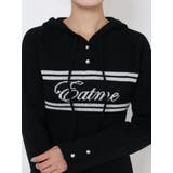 フーディーロゴニットワンピース | EATME | 詳細画像19