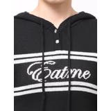 フーディーロゴニットワンピース | EATME | 詳細画像27