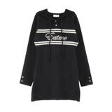 フーディーロゴニットワンピース | EATME | 詳細画像35