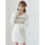 フーディーロゴニットワンピース | EATME | 詳細画像4